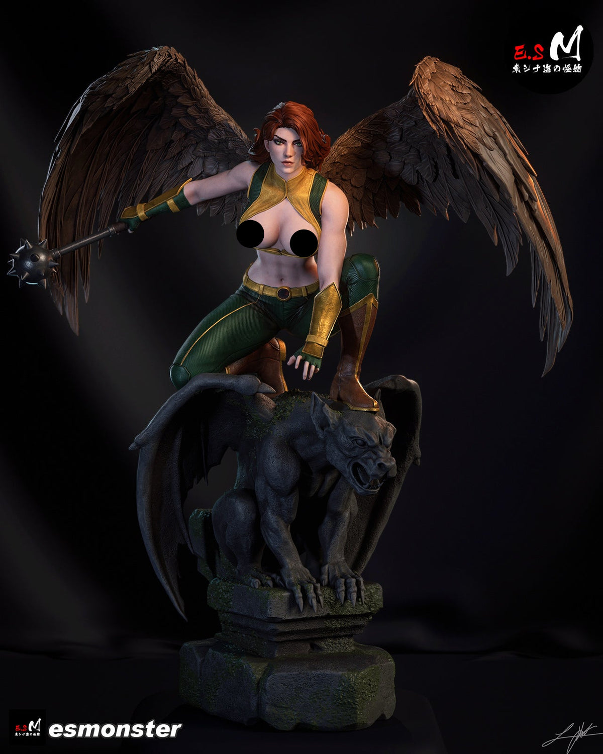 Birdwing Hero Adult Pinup 3D ABS Resin Model