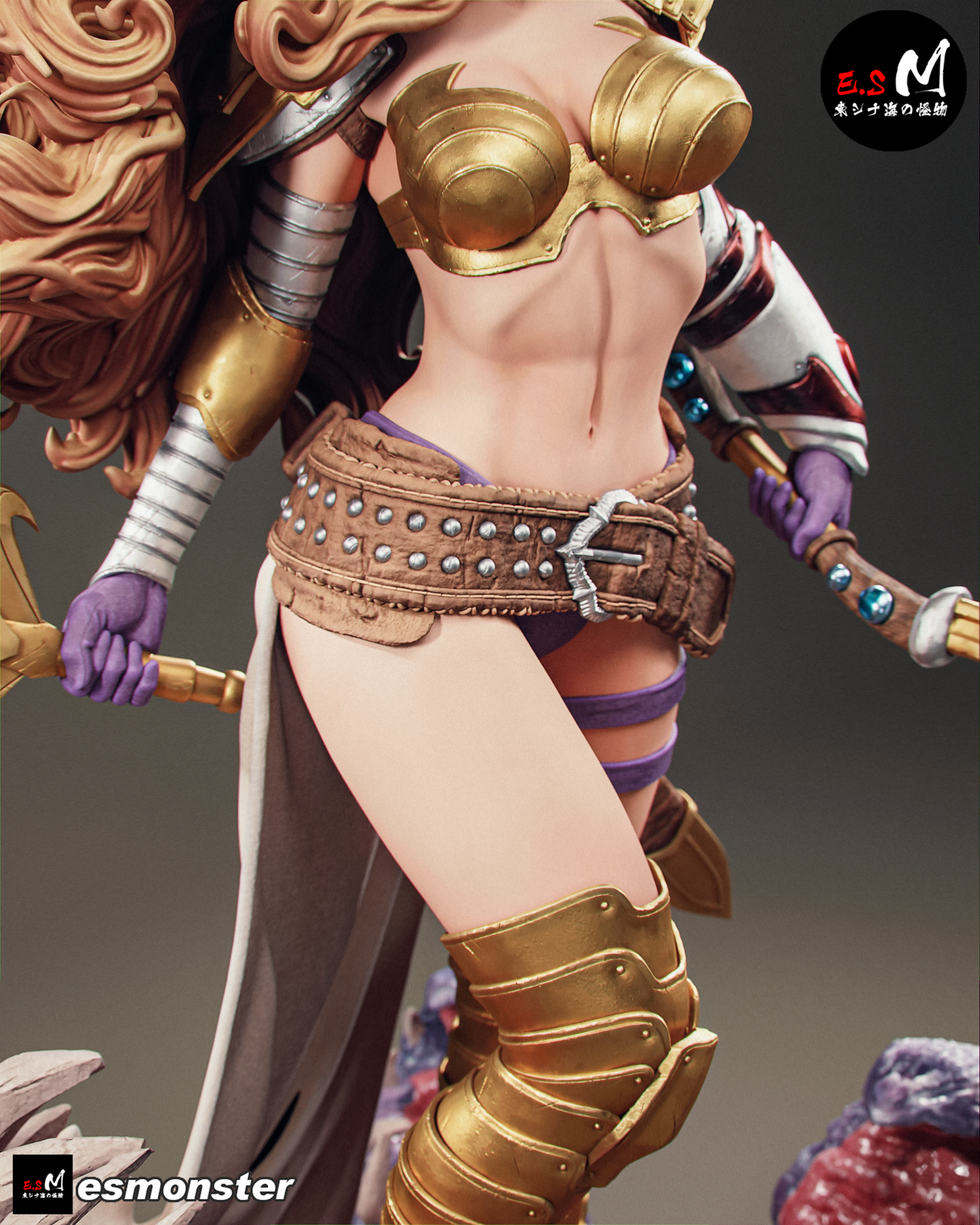 Angel Warrior Adult Pinup 3D Resin Model