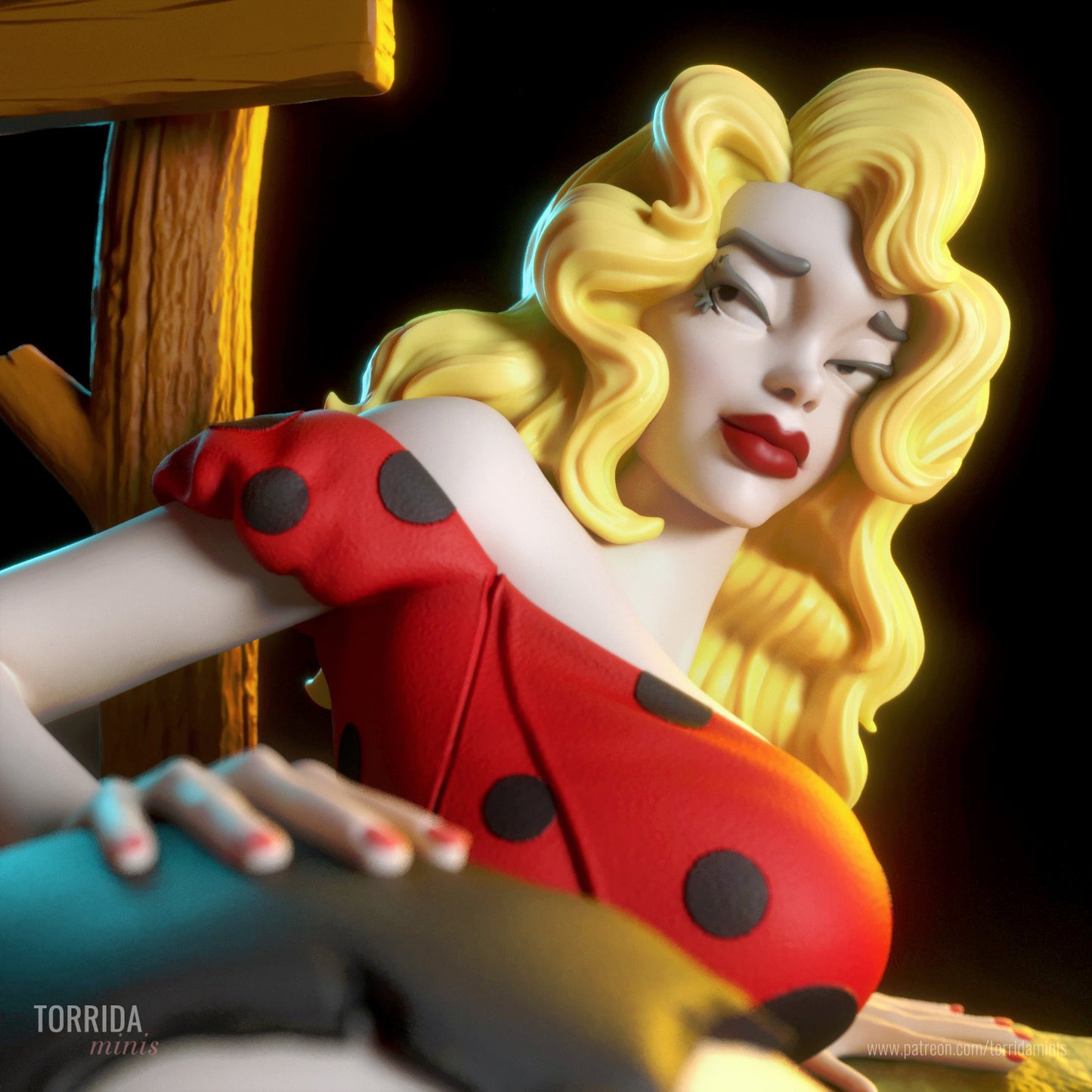 Hopeless Romantic Adult 3D Resin Figurine Model Kit