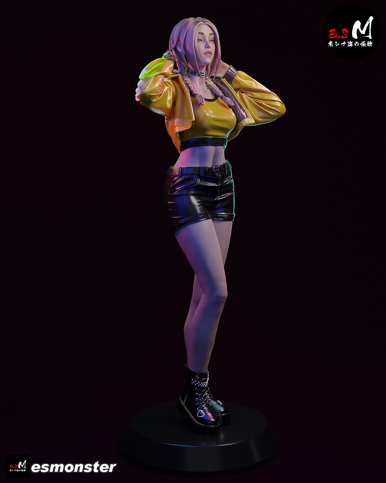 Zhu Yunge OC Adult Pinup 3D Resin Kit