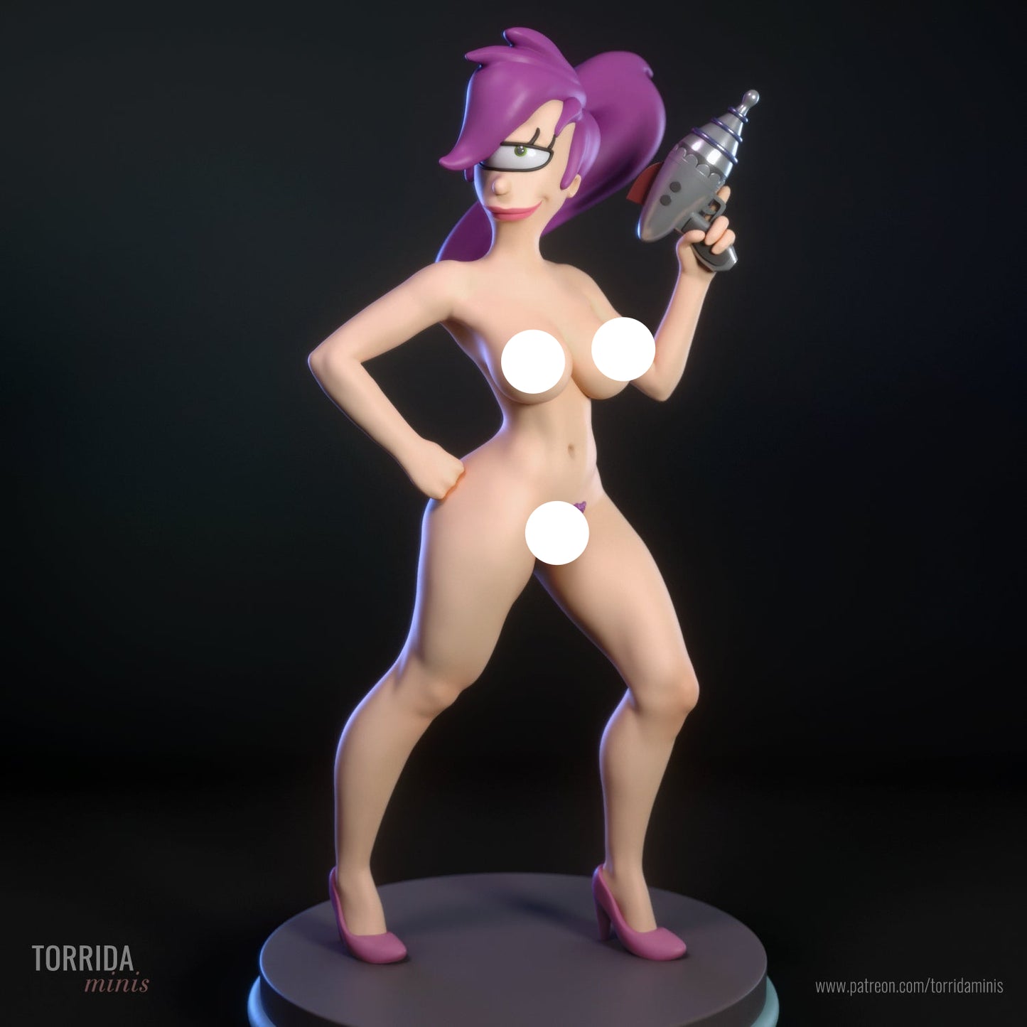 Delivery Captain Pinup Adult 3D Resin Figurine Model Kit