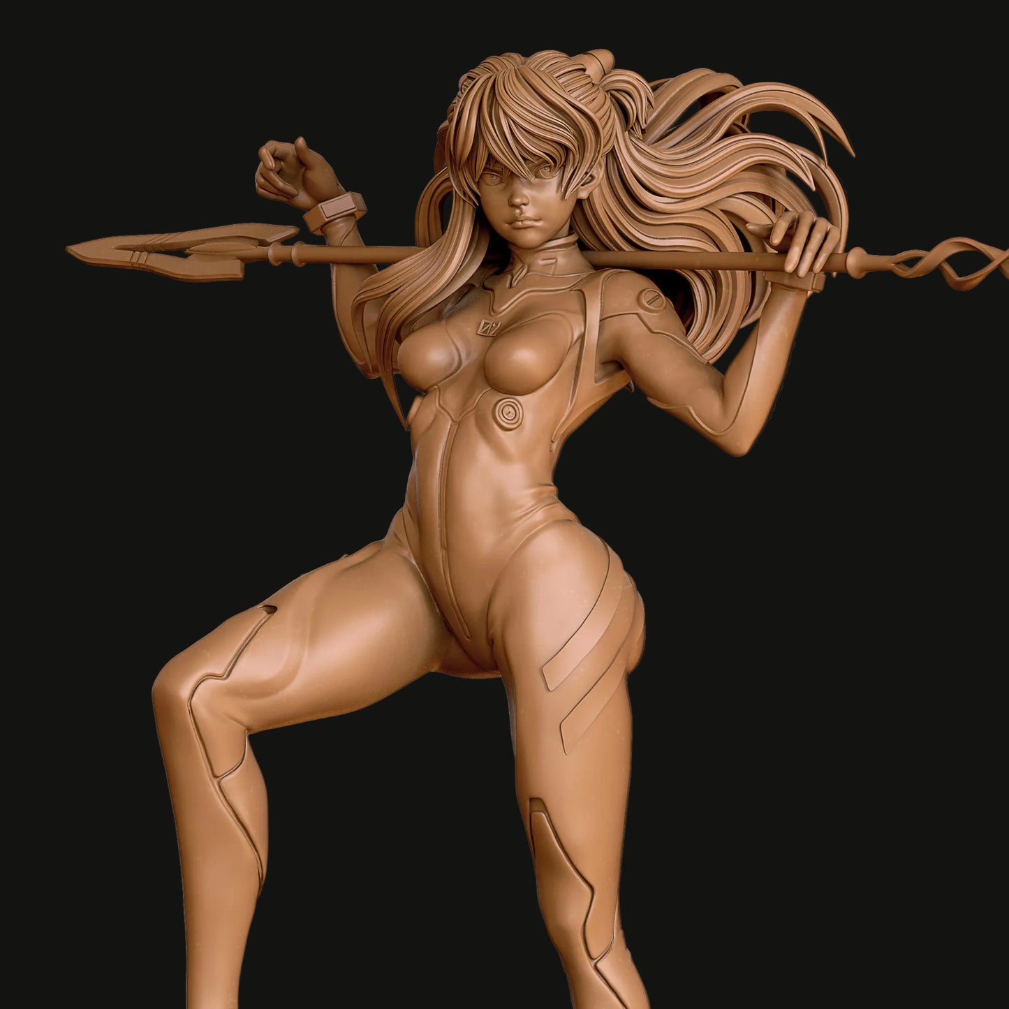Second Child Pinup Adult 3D Resin Figurine Model Kit