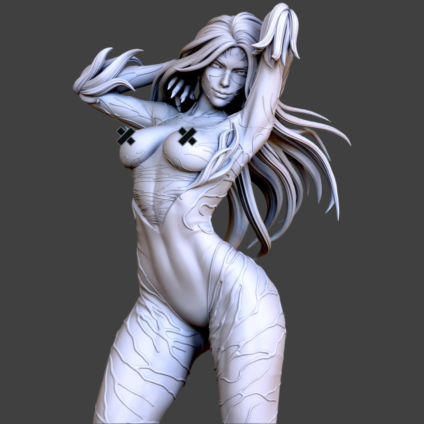 Acrobatic Hero Pinup Adult 3D Resin Figurine Model Kit