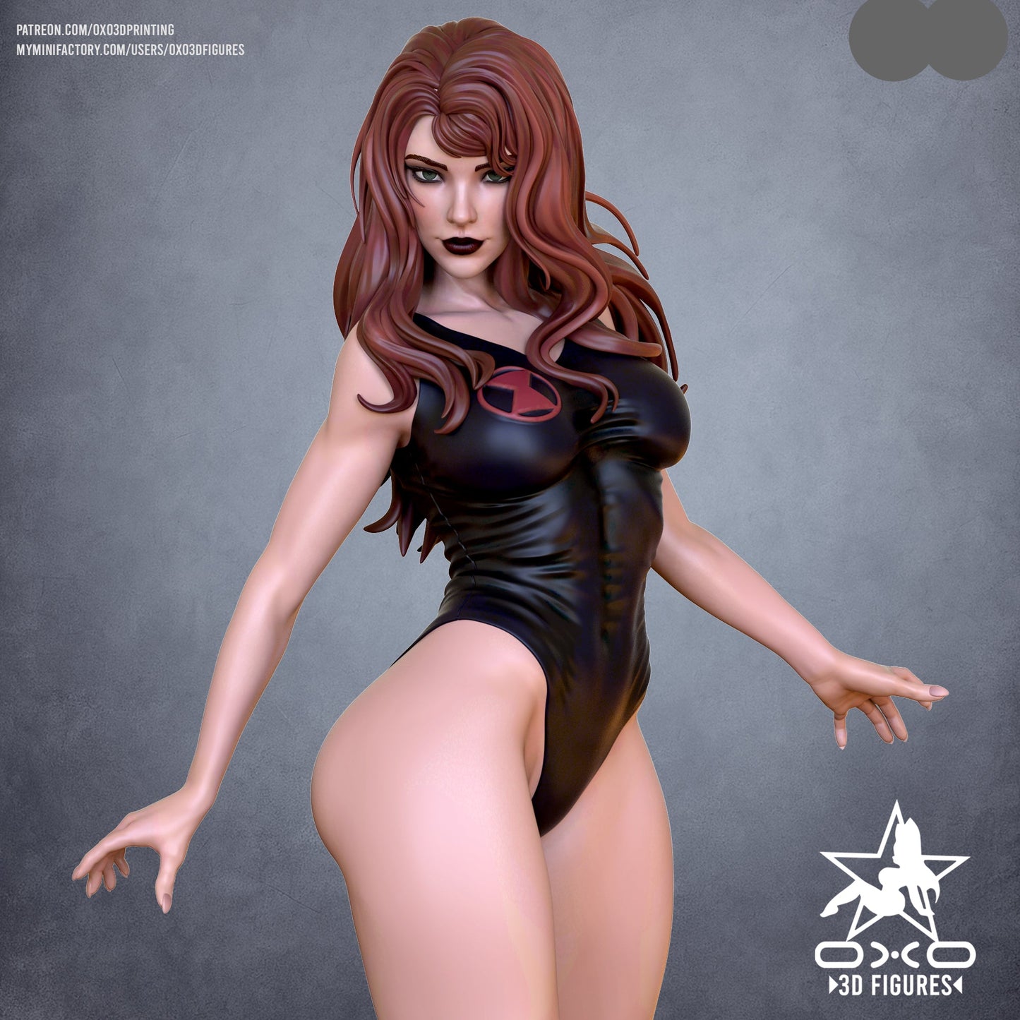 Hero Assassin Pinup Adult 3D Resin Figurine Model Kit