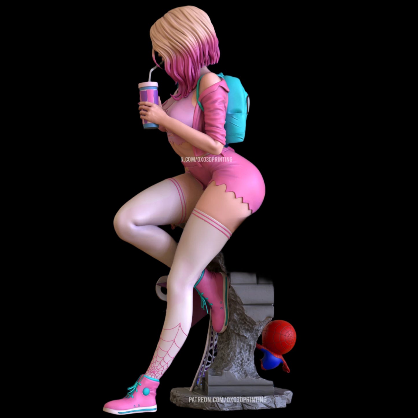 Girlfriend Adult 3D Resin Figurine Model Kit