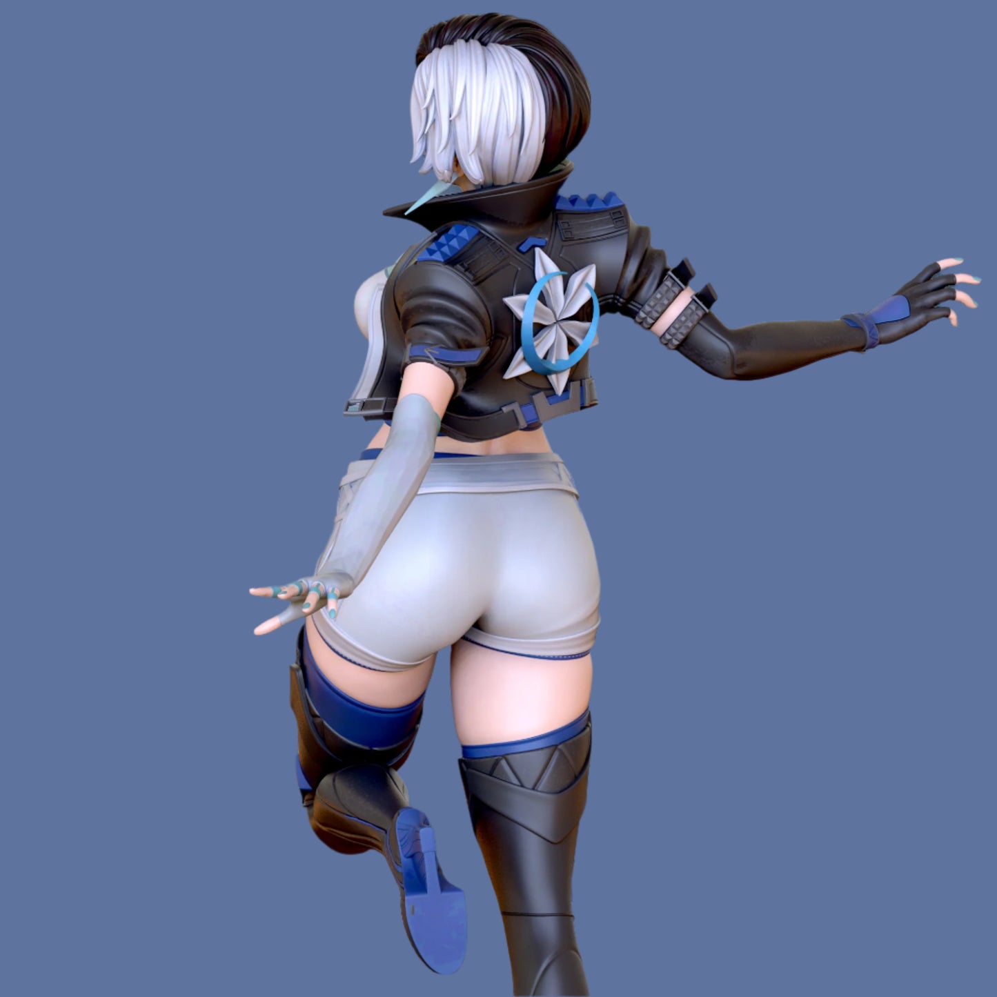 Hero Fighter Adult 3D Resin Figurine Model Kit