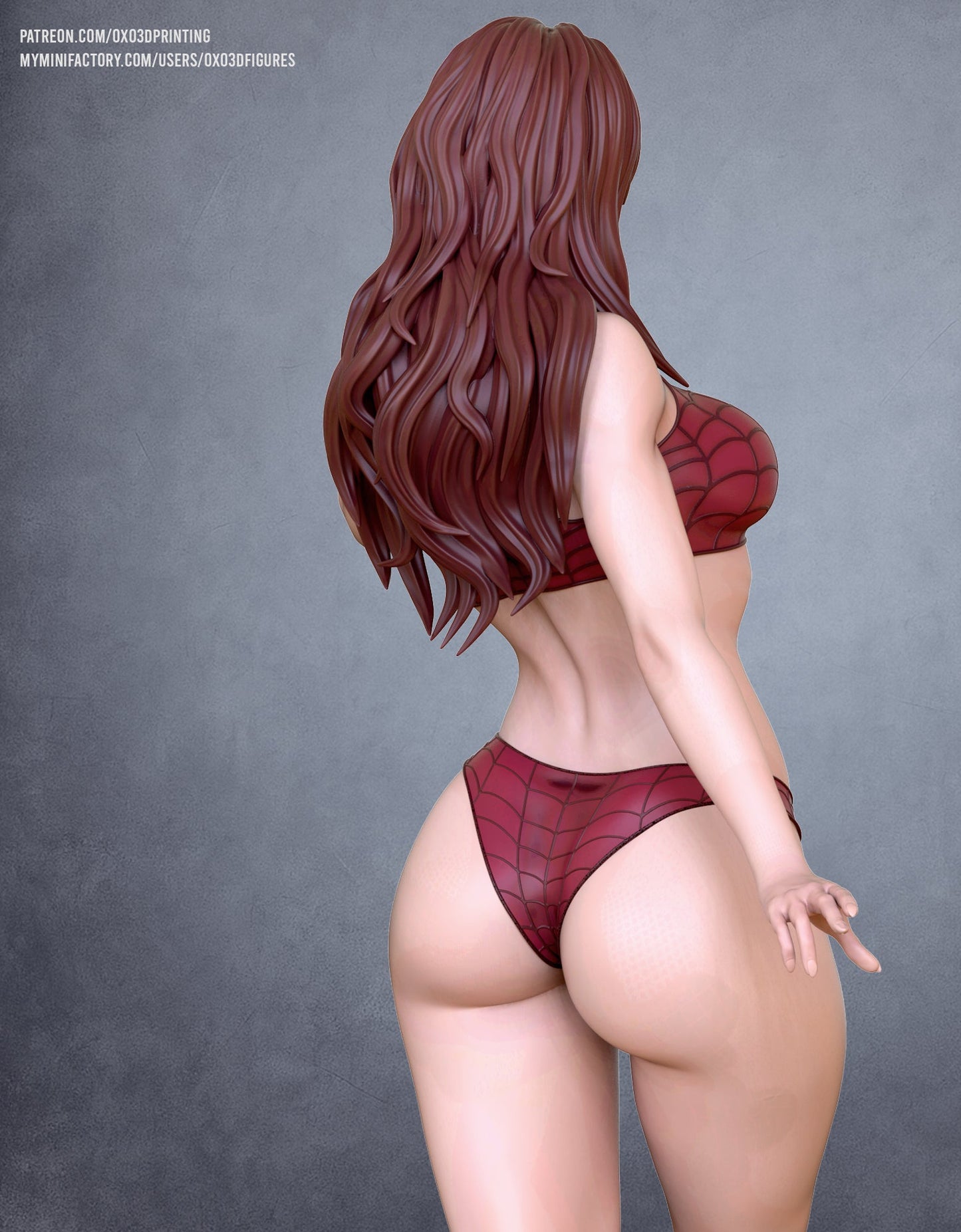Professional Model Pinup Adult 3D Resin Figurine Model Kit