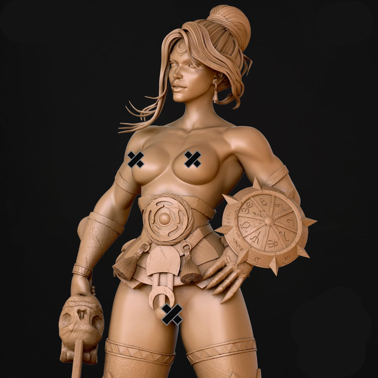 Retribution Persona Pinup Adult 3D Resin Figurine Model Kit