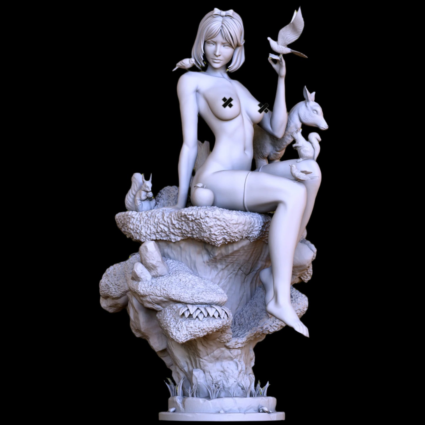 Fairest of them All Pinup Adult 3D Resin Figurine Model Kit