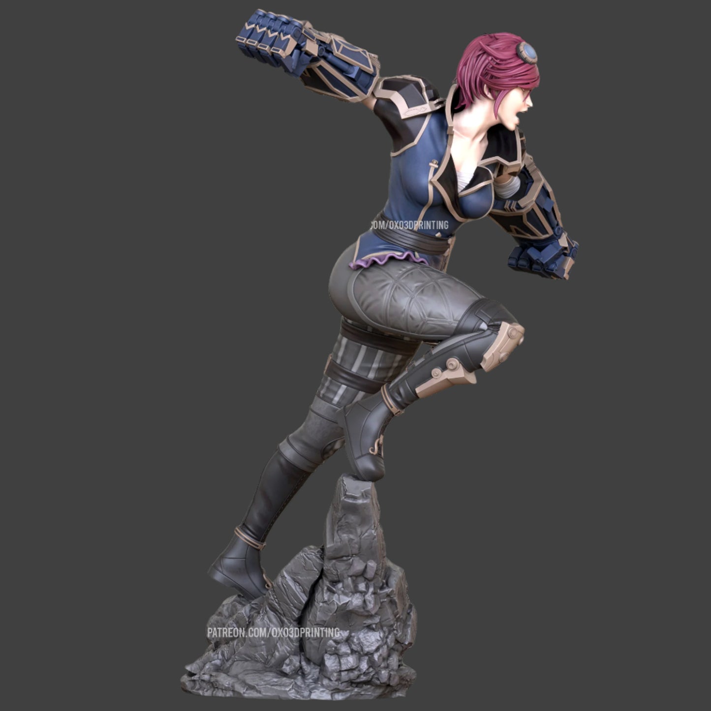 Fist Fighter Adult 3D Resin Figurine Model Kit