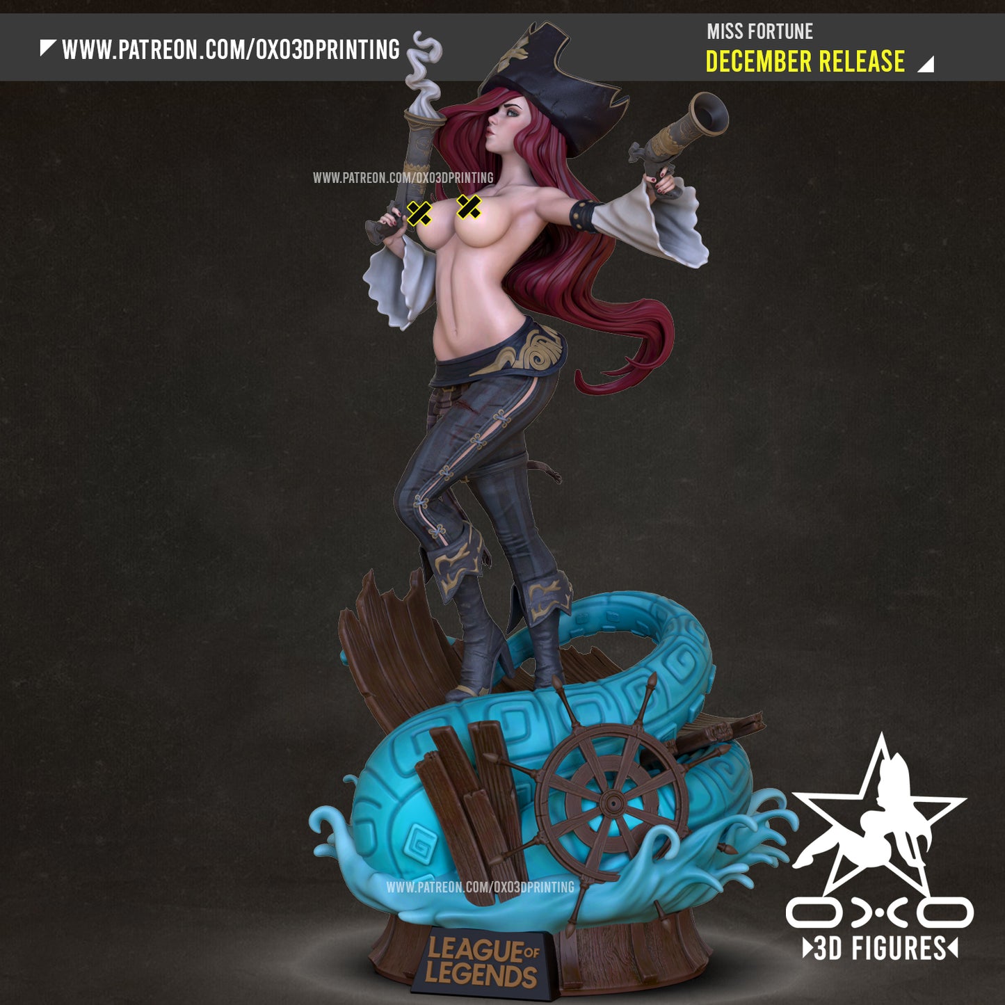 Bounty Hunter Adult 3D Resin Figurine Model Kit