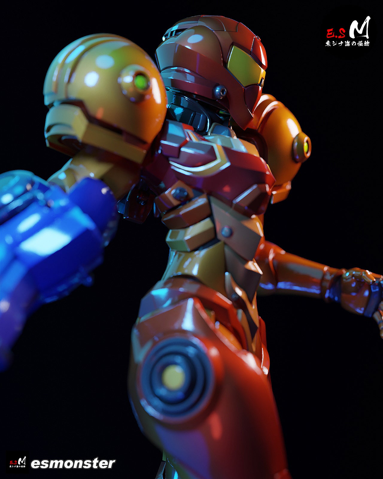 Bounty Huntress Adult Pinup 3D Resin Model