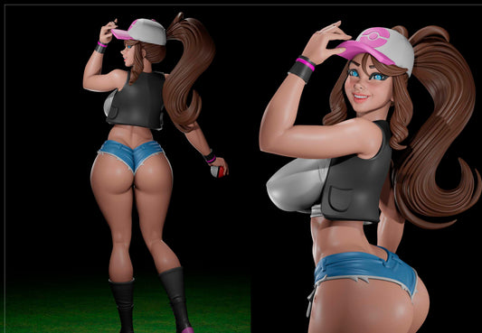 Novice Trainer Pinup Adult 3D Resin Figurine