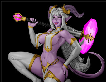 Exiled One Pinup Adult 3D Resin Figurine
