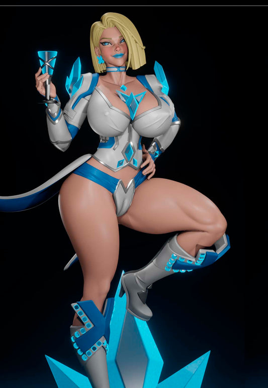 Telekinetic Hero Pinup Adult 3D Resin Figurine