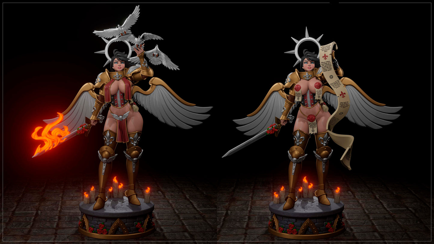 Saint Savor Pinup Adult 3D Resin Figurine