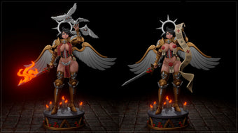 Saint Savor Pinup Adult 3D Resin Figurine