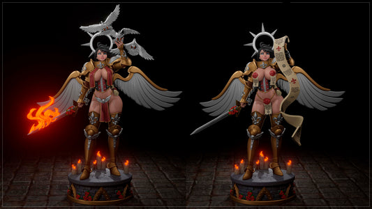 Saint Savor Pinup Adult 3D Resin Figurine