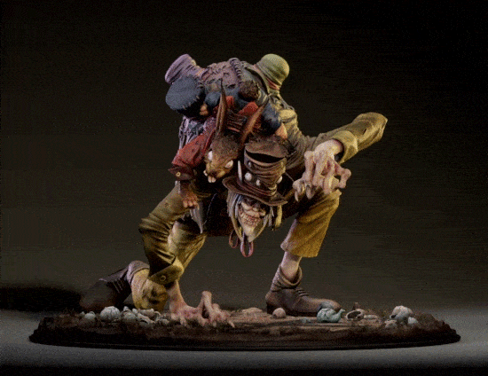 The Mad hatter Creature by SiryllArt Adult 3D Resin Figurine Model Kit