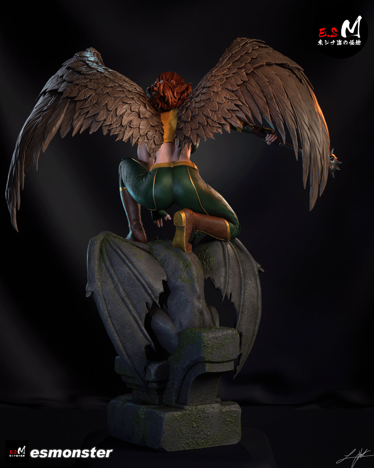 Birdwing Hero Adult Pinup 3D ABS Resin Model