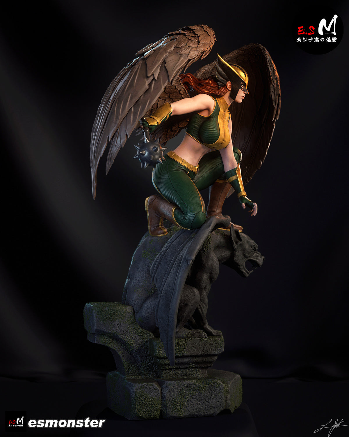 Birdwing Hero Adult Pinup 3D ABS Resin Model