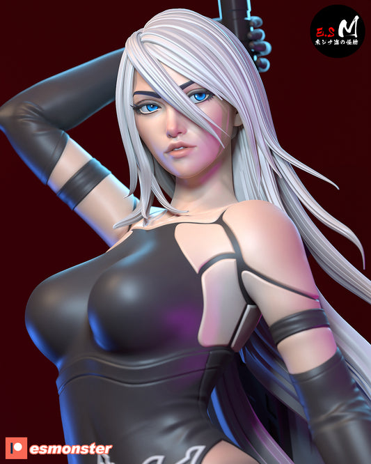 Cyborg Deserter Pinup 3D Resin Model