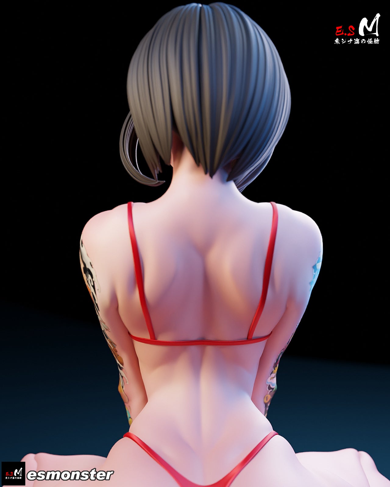 Sun touched Spy Adult Pinup 3D Resin Model