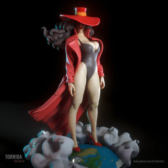 Superthief Adult 3D Resin Figurine Model Kit
