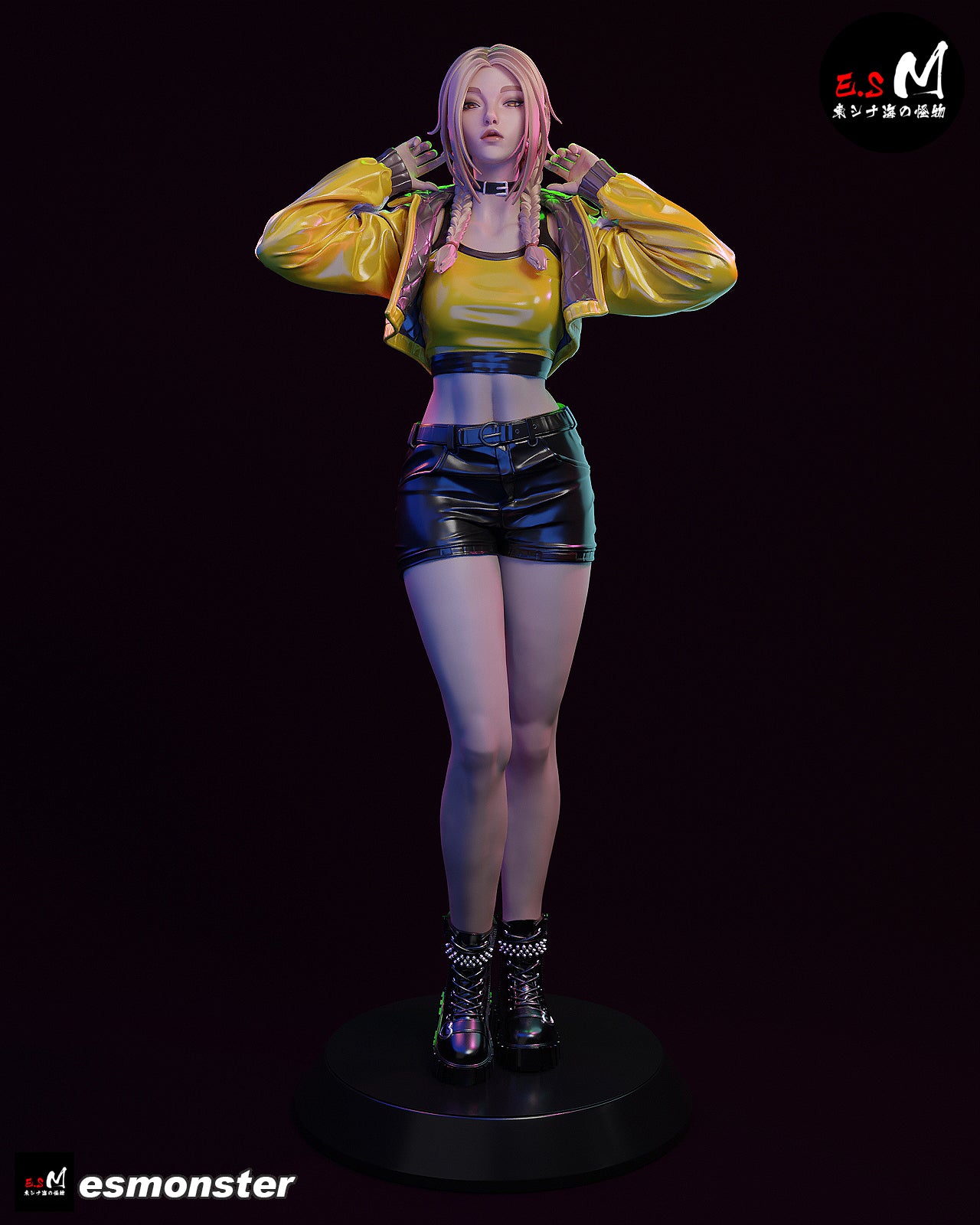 Zhu Yunge OC Adult Pinup 3D Resin Kit