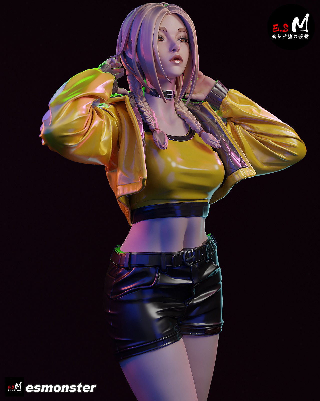 Zhu Yunge OC Adult Pinup 3D Resin Kit