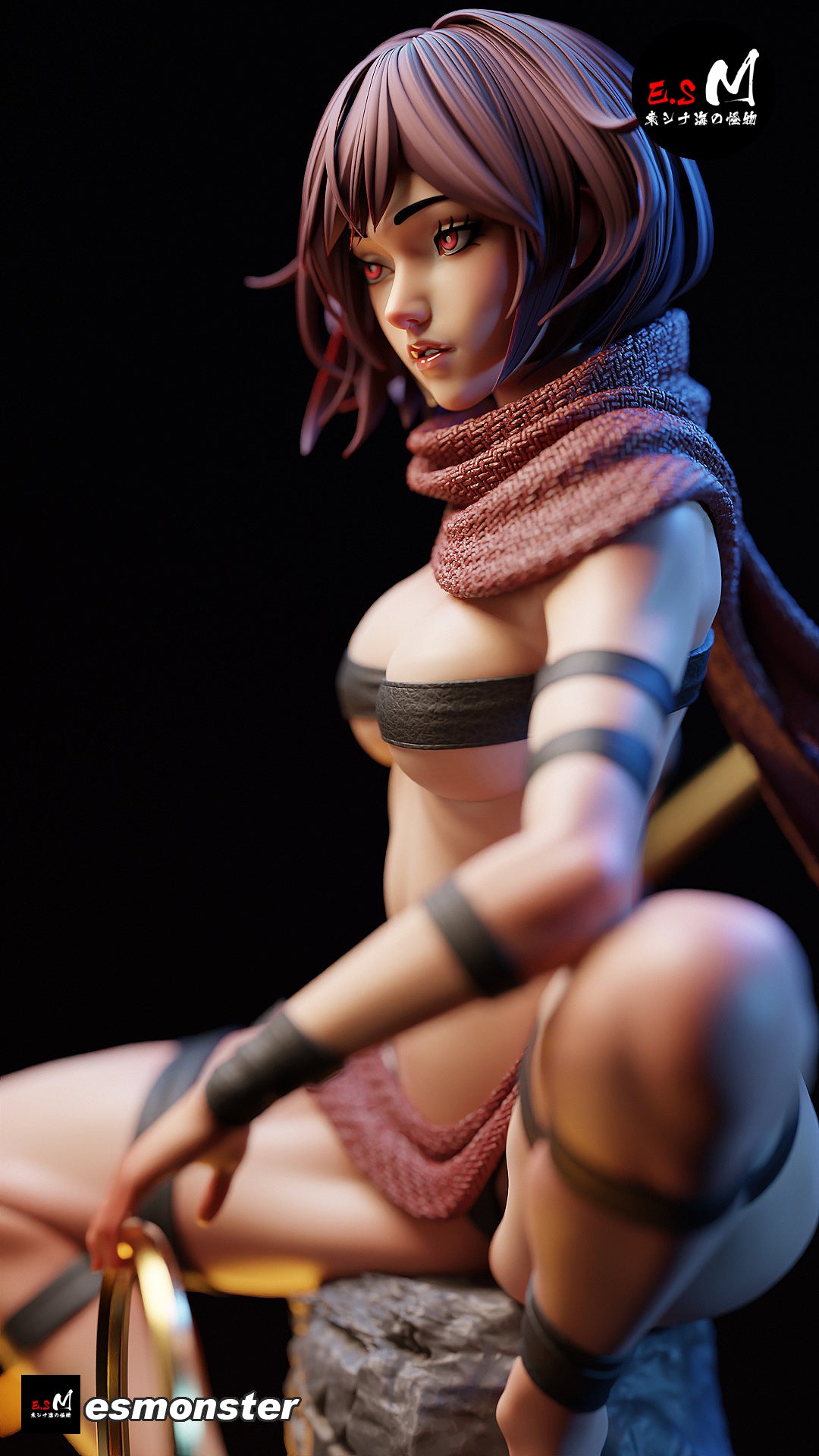 OC Jin Adult Pinup 3D ABS Resin Model