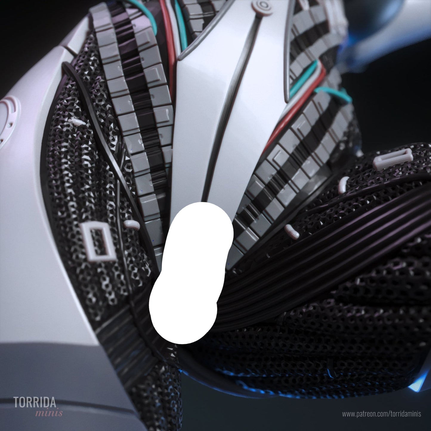 AI Pilot Android Pinup Adult 3D Resin Figurine Model Kit