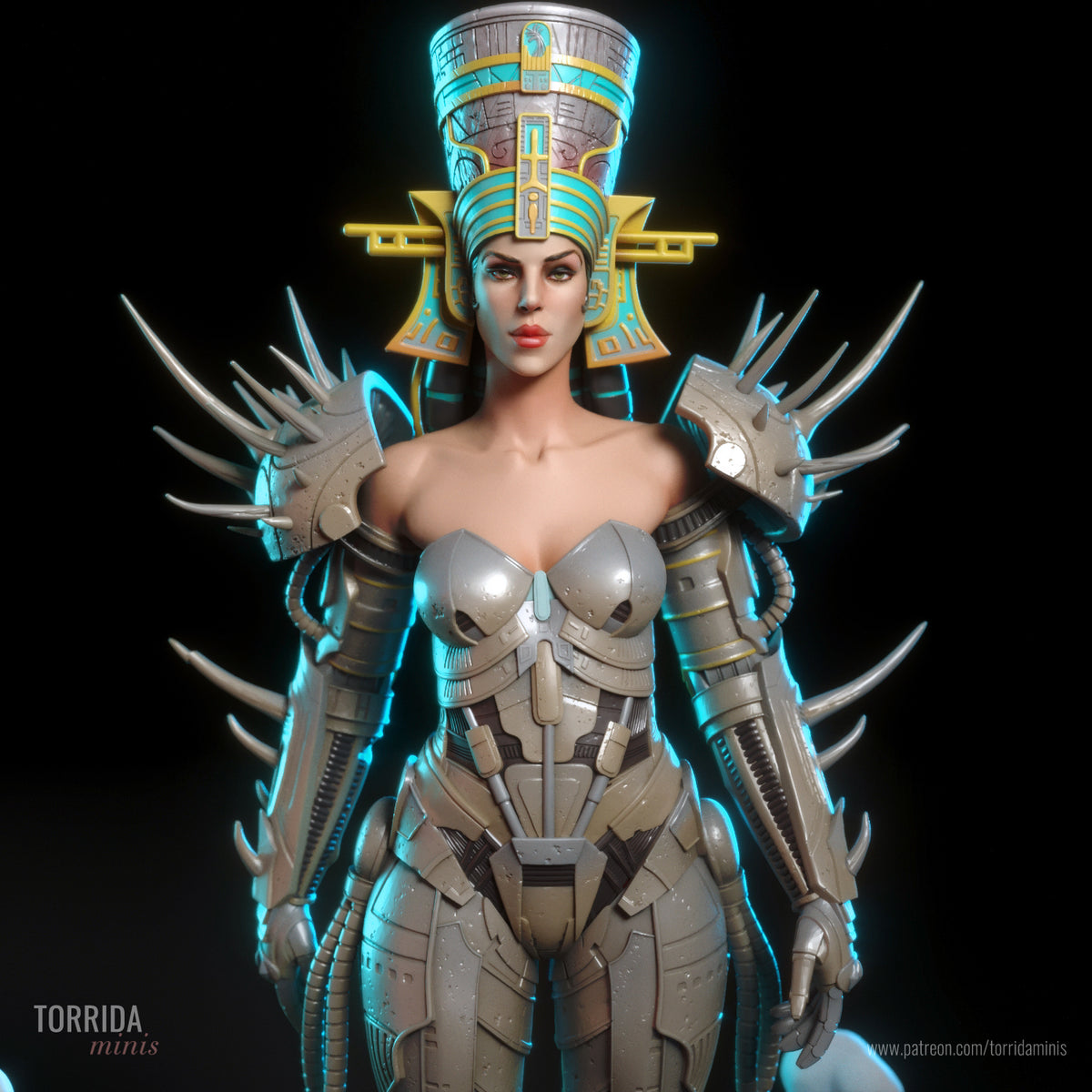 Queen of Heaven Pinup Adult 3D ABS Resin Figurine Model Kit