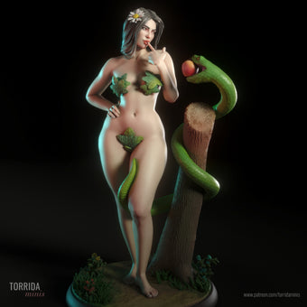 Temptations Eve Adult 3D Resin Figurine Model Kit