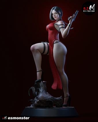 Corporate Agent Adult Pinup 3D Resin Model