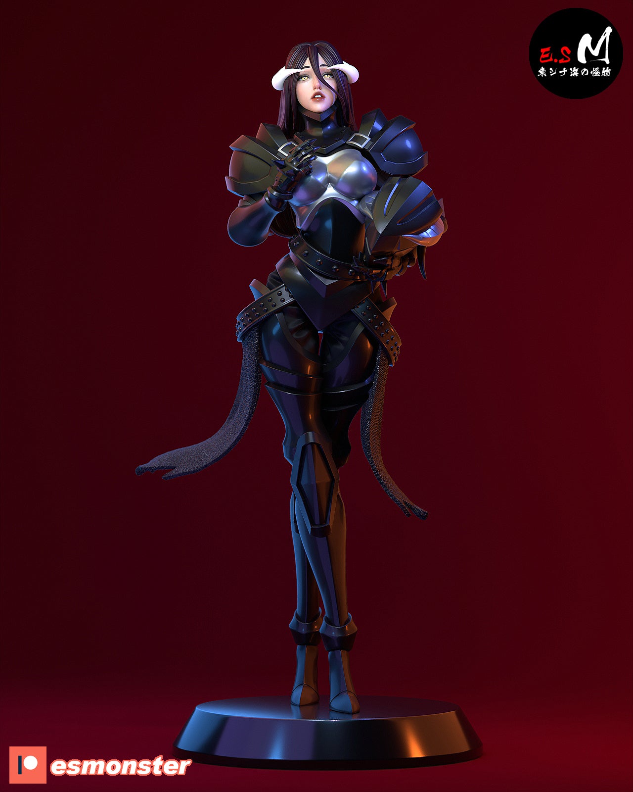 Overseer Pinup 3D Resin Model