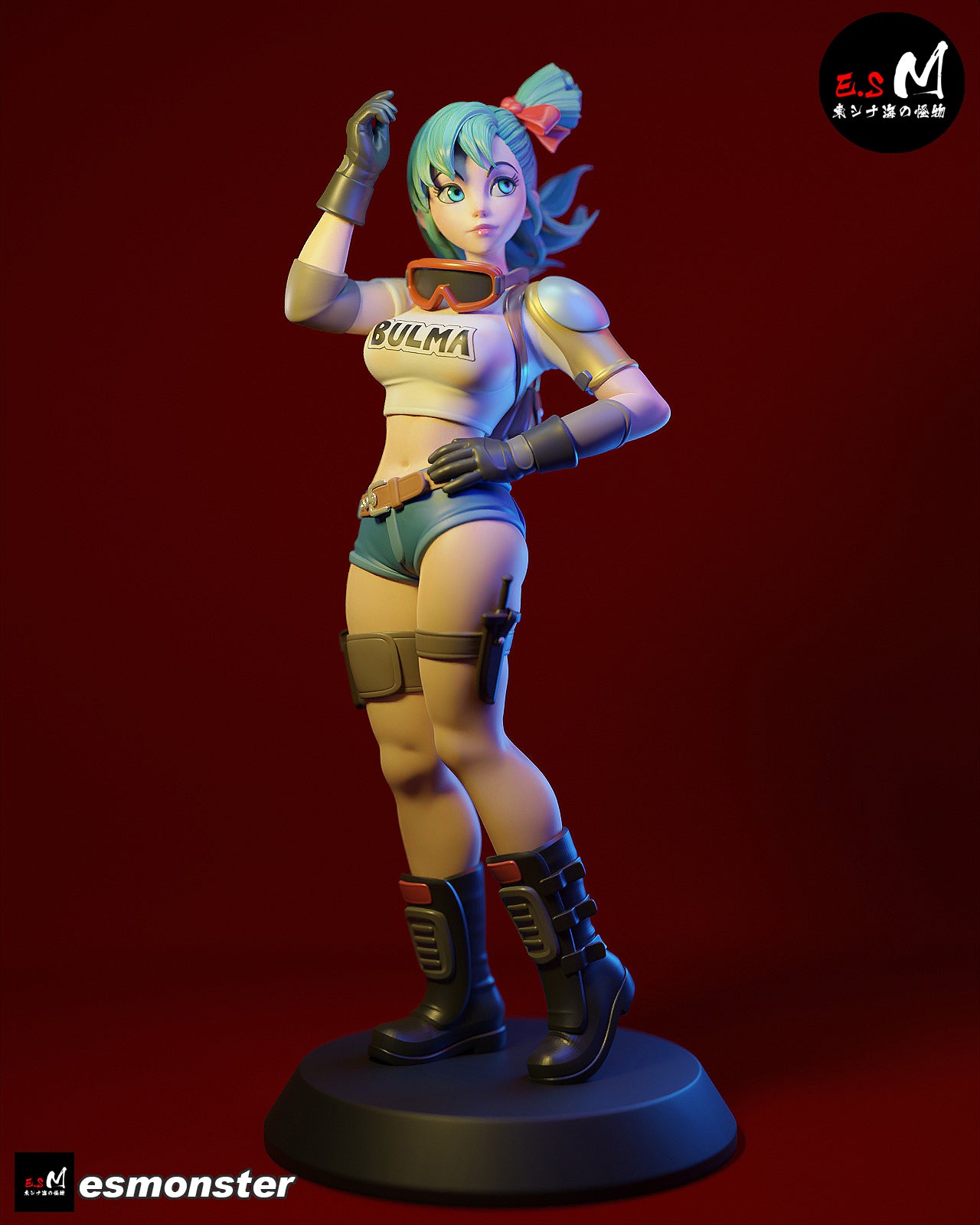 Scientist Inventor Redux Pinup 3D Resin Model