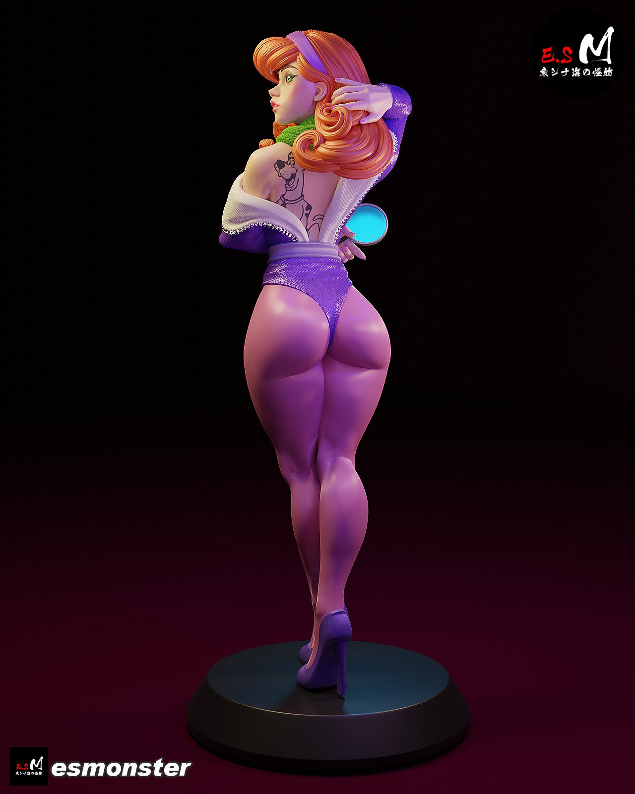 Mystery Popular Girl 2 Adult Pinup 3D Resin Model Kit