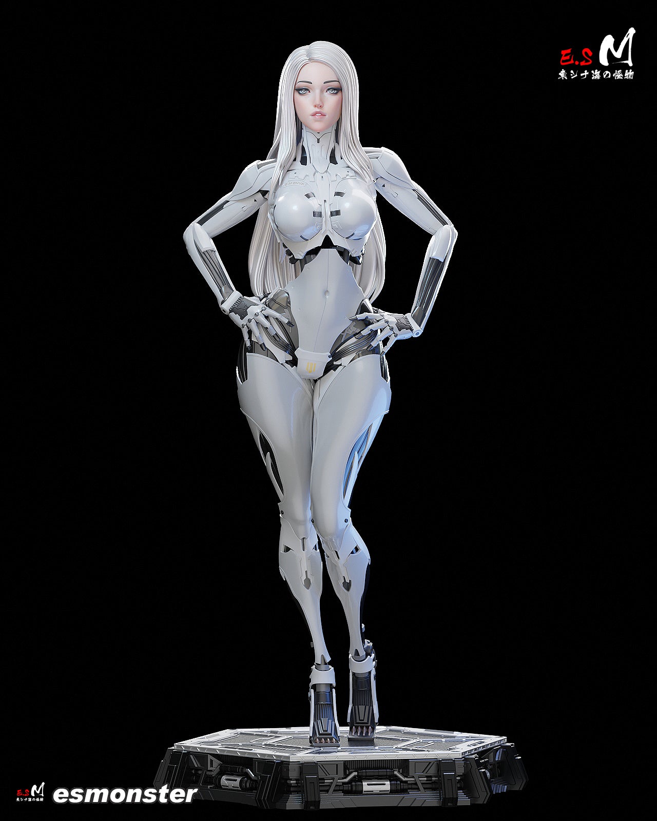 Remnant Woman Adult Pinup 3D Resin Model