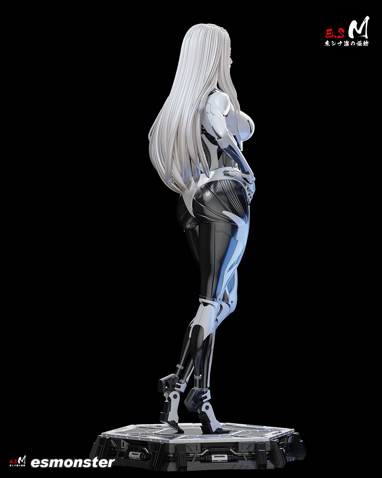Remnant Woman Adult Pinup 3D Resin Model
