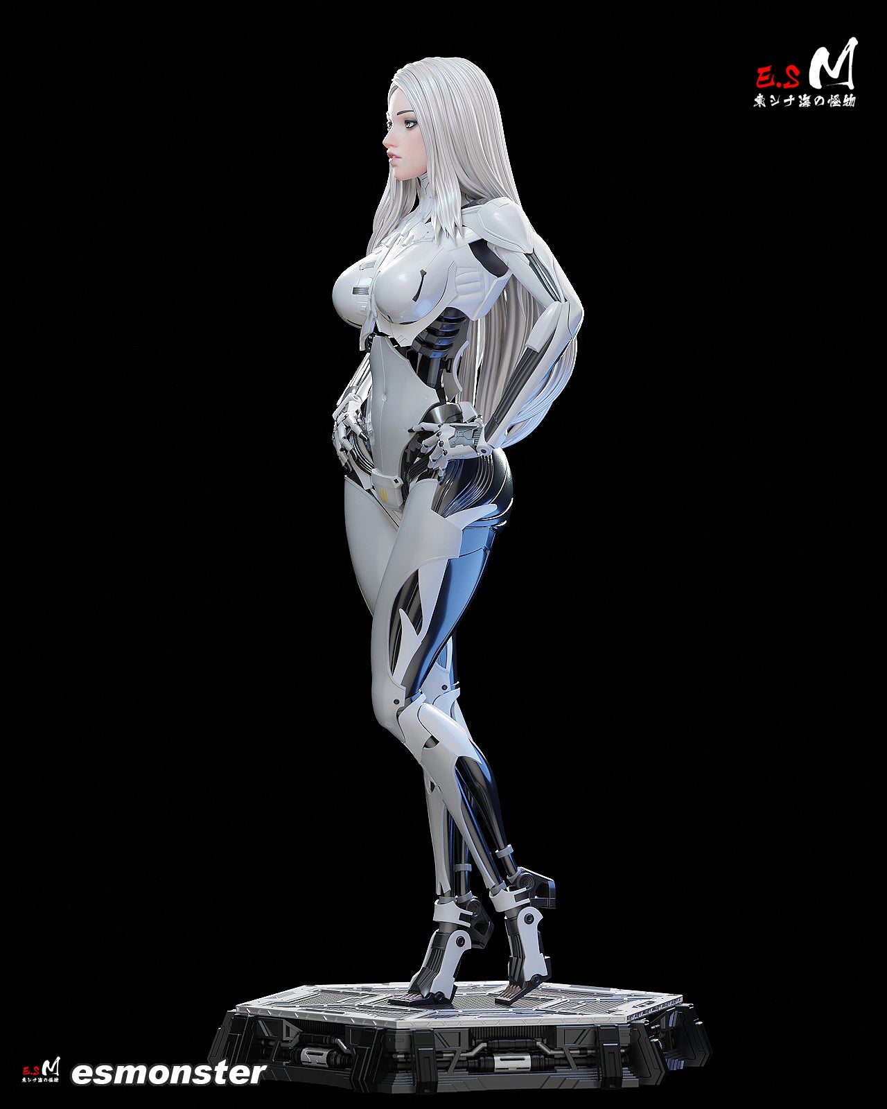 Remnant Woman Adult Pinup 3D Resin Model