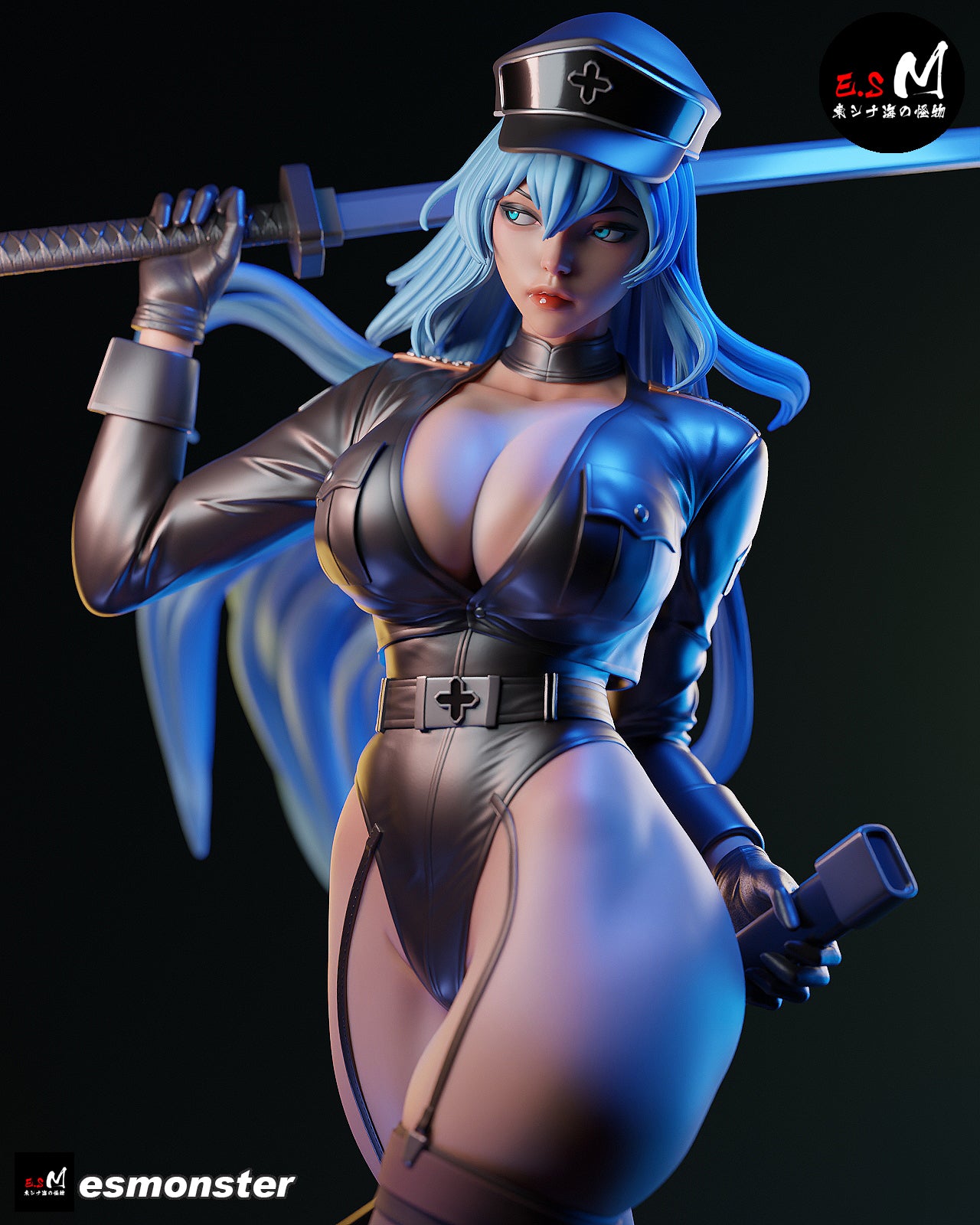 General Adult Pinup 3D Resin Model