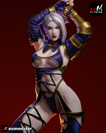 Bondage Fighter Adult Pinup 3D Resin Model