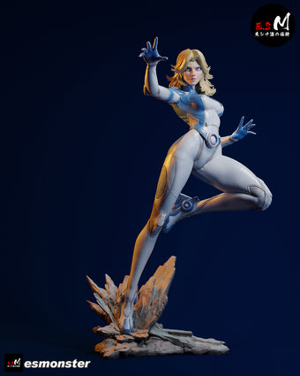 Psionic Woman Adult Pinup 3D Resin Model