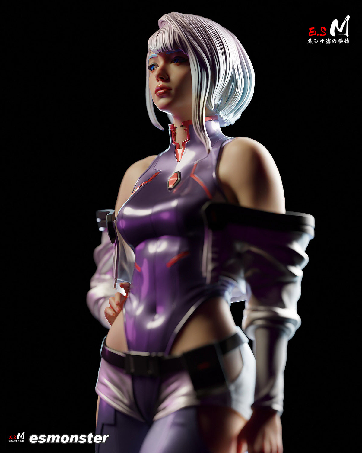 Hacker Adult Pinup 3D ABS Resin Model