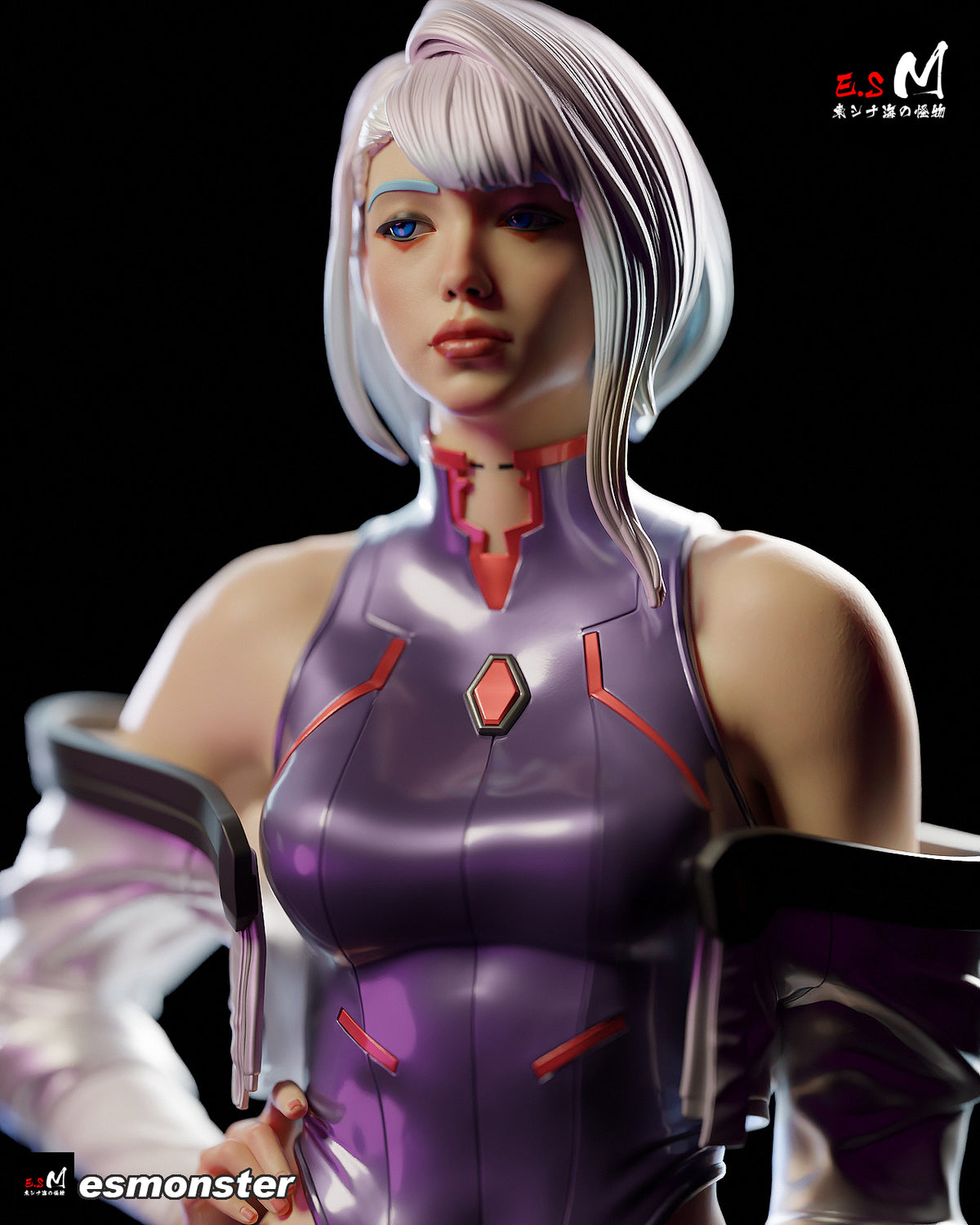 Hacker Adult Pinup 3D ABS Resin Model