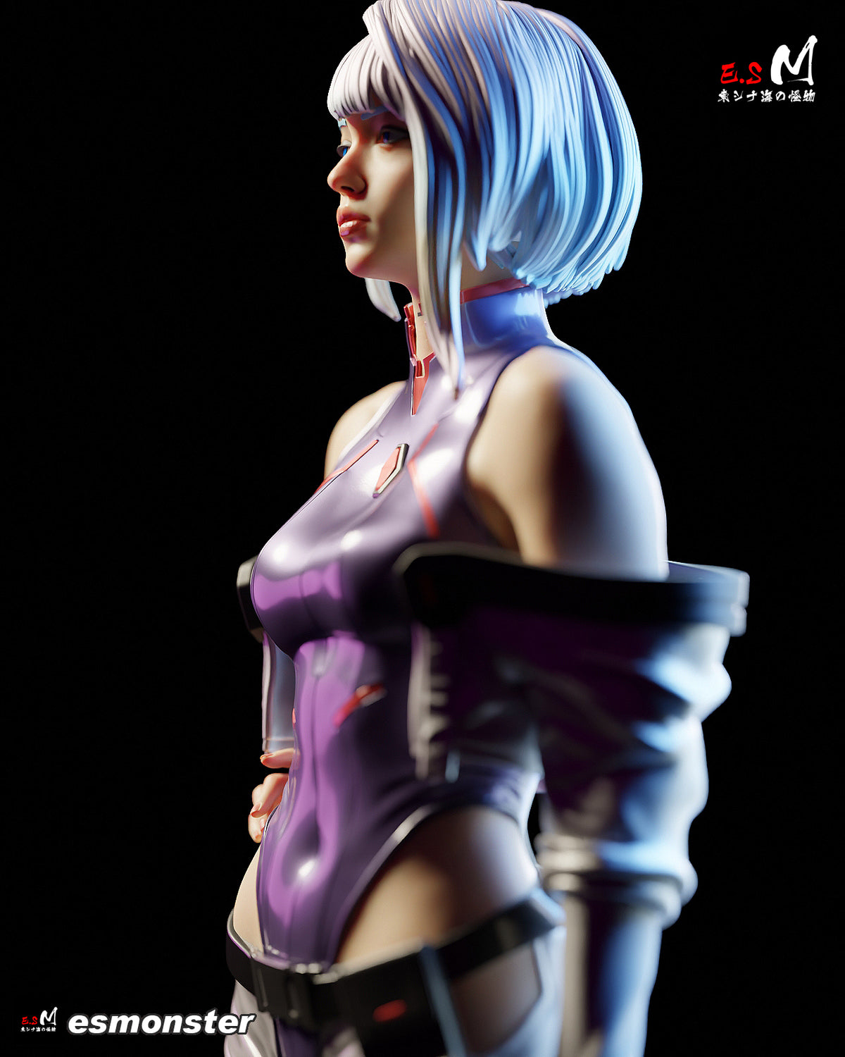 Hacker Adult Pinup 3D ABS Resin Model