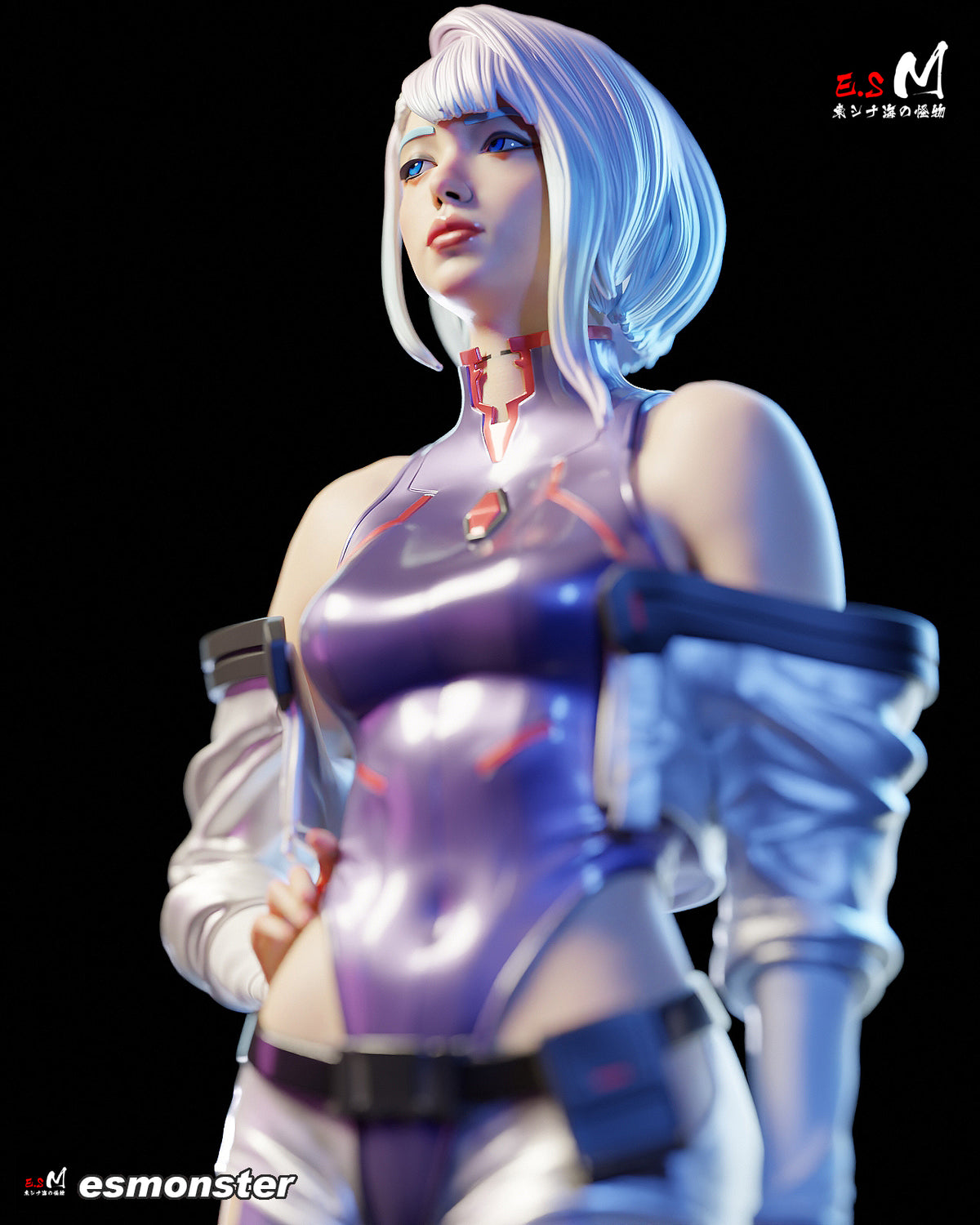 Hacker Adult Pinup 3D ABS Resin Model