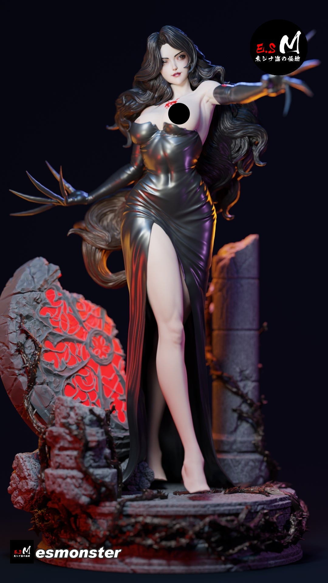 Sadistic Beauty Adult Pinup 3D ABS Resin Model