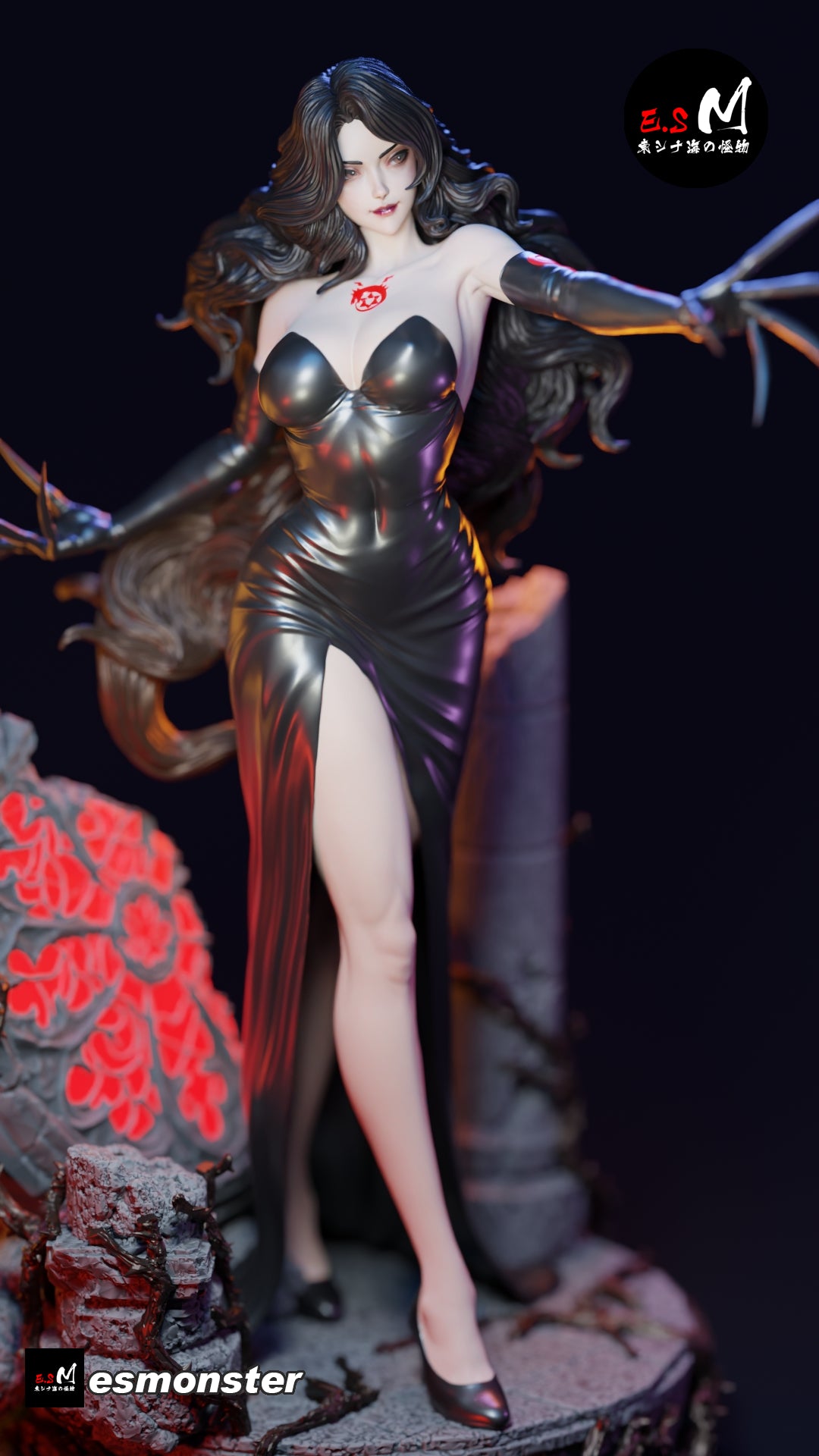 Sadistic Beauty Adult Pinup 3D ABS Resin Model